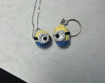 Minion Crochet Keychain Pattern