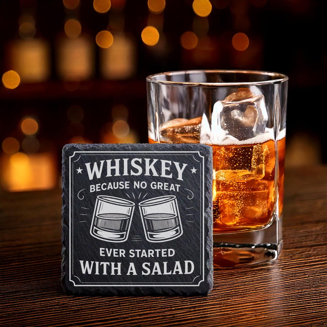 Whiskey Posts 4 Whiskey Sayings Digital Files for Engraving Slate Coasters (PNG ...