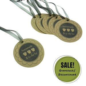 ギフトタグ - 手作り＆最高の贈り物 - クラフト - 6個パック