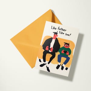 Tarjeta imprimible del Día del Padre para papá, tarjeta divertida del Día del Padre para él, regalo para papá, tarjeta de felicitación para papá, descarga digital, tarjeta para papá, 5x7