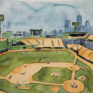 FENWAY PARK, Original Prints, Boston Redsox, PRINT redsox art, Original Limited Edition Prints, Boston Sports, Boston , Green Monster
