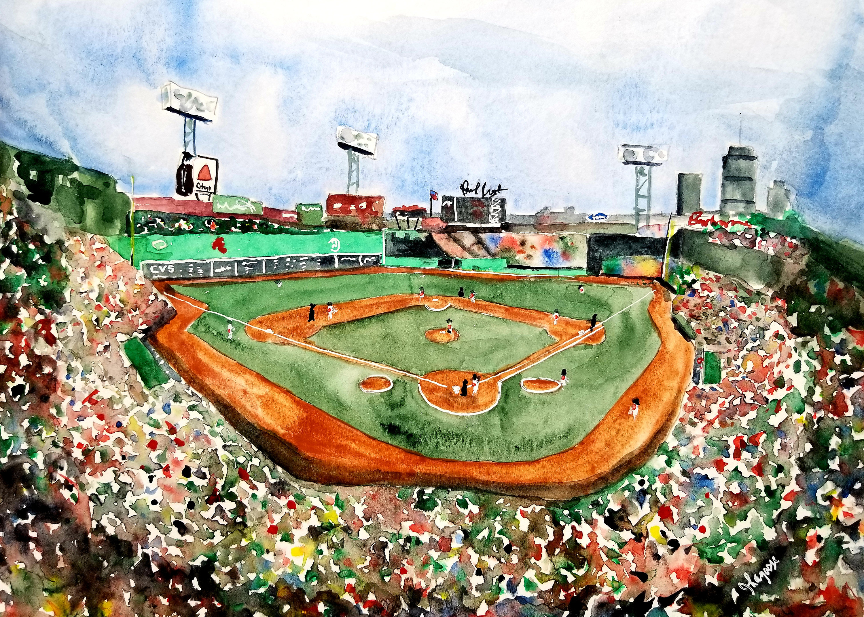 Fenway Park Sign Art: Boston Red Sox Gifts, Fenway Park Print, Boston Red  Sox Retro, Fenway Park Poster, Baseball Ballpark Sports Artwork
