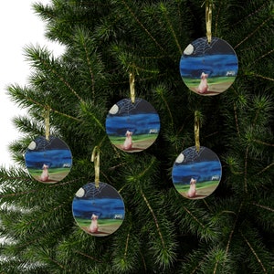 Acrylic Ornaments, Charlotte's web, original watercolor artist Jim Lagasse, Christmas Ornament, Holiday gifts image 4