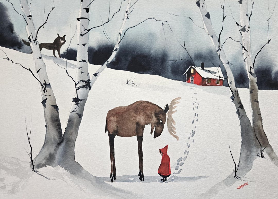 ACEO Print Aceo Limited Edition Art Card Watercolor Painting Landscape ...