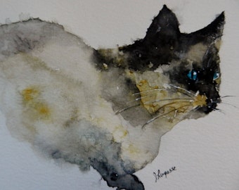 Art Print Limited Edition- Siamese Cat