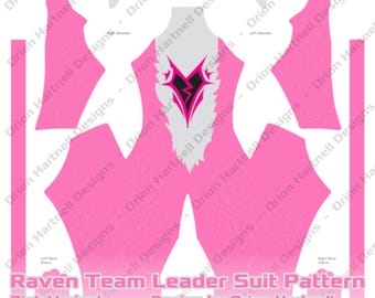 Raven Team Leader Suit Design Pink