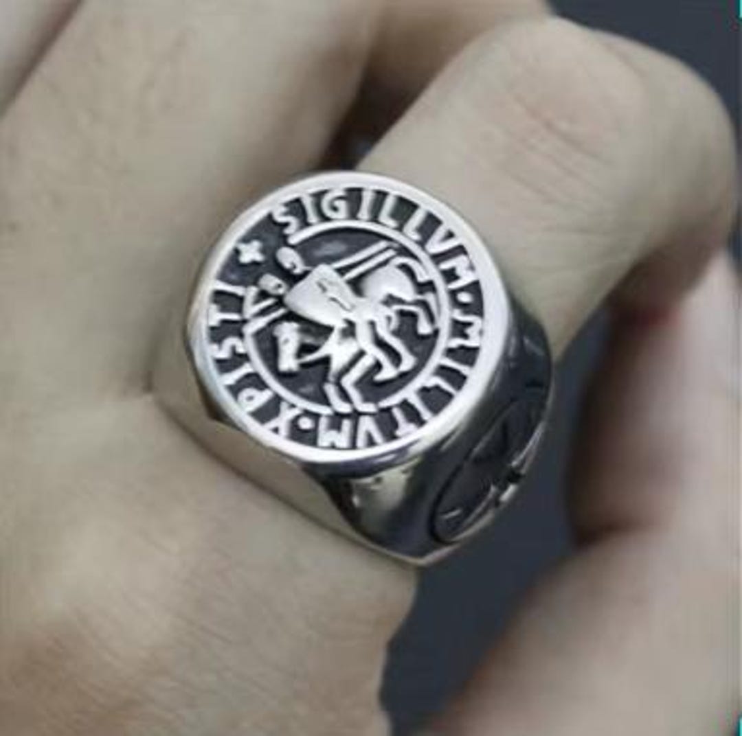Collana Germen Croce di Ferro per Uomo Collana Pendente Vintage Cavalieri Templari con catena in acciaio inossidabile 24  | IT