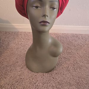 Lady in Red Turban