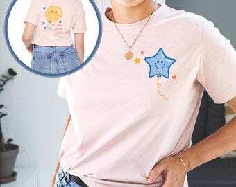 Its Okay to Feel All the Feels, Unisex Short Sleeve Tee, Self Care Shirt, Mental Health Shirt, Positive Gift, Teacher Gift, Therapist Gift