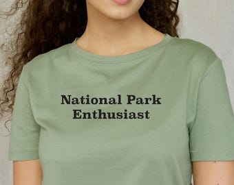 National Park Enthusiast Tee: Unisex Short Sleeve Shirt