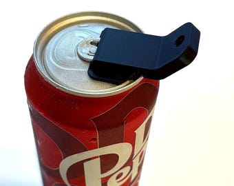 Abridor de anillas de latas impreso en 3D, herramienta fácil para levantar anillas