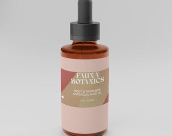 Botanische haarolie Root & Radiance Voedt, versterkt en stimuleert de groei