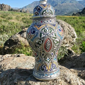 Antique Moroccan Vase - Etsy