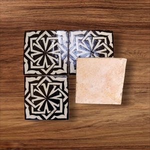 Handmade Moroccan Zellige Tiles: Traditional Ceramic Decor (10x10 cm, 100 Tiles/sq meter)