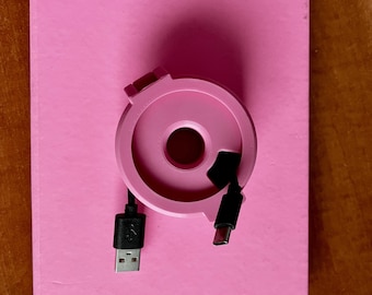 Cable organizer one sided winding