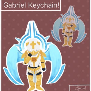 Gabriel Ultrakill keychain!
