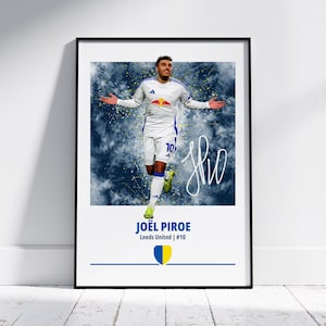 Joel Piroe Leeds United Poster: Elland Road Gift