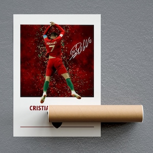 Poster Cristiano Ronaldo : affiches de football, impressions de football image 6