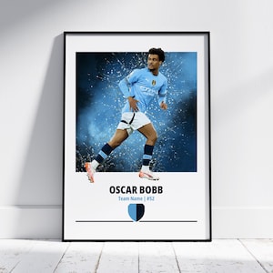 Oscar Bobb Poster: Football Posters, Football Prints