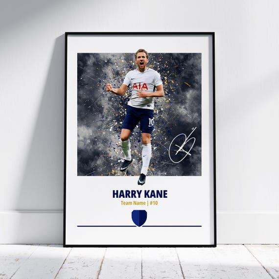 Harry Kane Poster: Football Posters, Football Prints