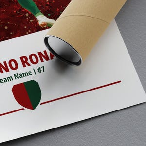 Poster Cristiano Ronaldo : affiches de football, impressions de football image 4