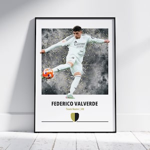Valverde Poster: Football Posters, Football Prints