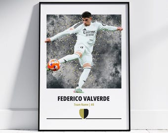 Valverde Poster: Football Posters, Football Prints