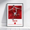 Declan Rice ART PRINT Arsenal, Football, Sport, Gift, Wall Art, Home ...