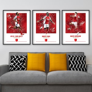 Arsenal 3 Poster Rabatt Bundle | Fußball Poster | Poster | Fußball Poster