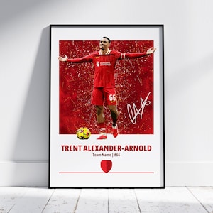 Trent Alexander-Arnold Liverpool Football Poster