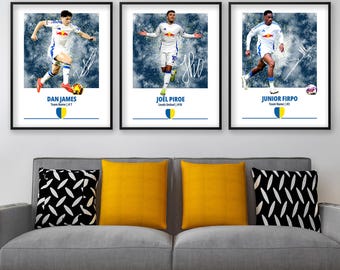 Football Poster Bundle: Dan James, Gnonto, Ampadu