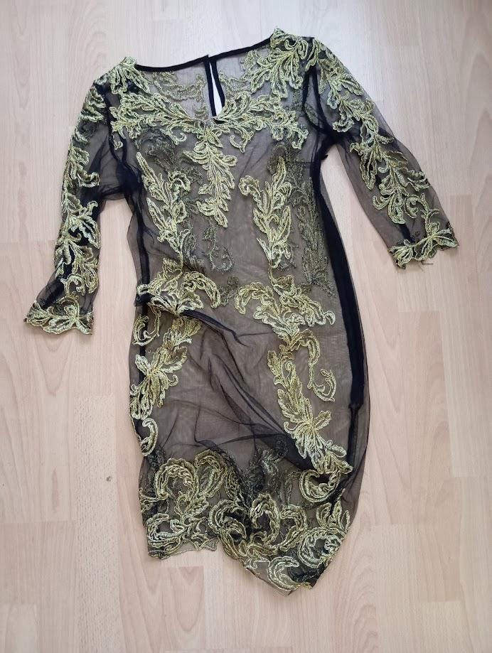 slim fit dress slacks Dolce and Gabbana Sheath Dress 102955745578 Ricamo – Ask Me Wear main image 0