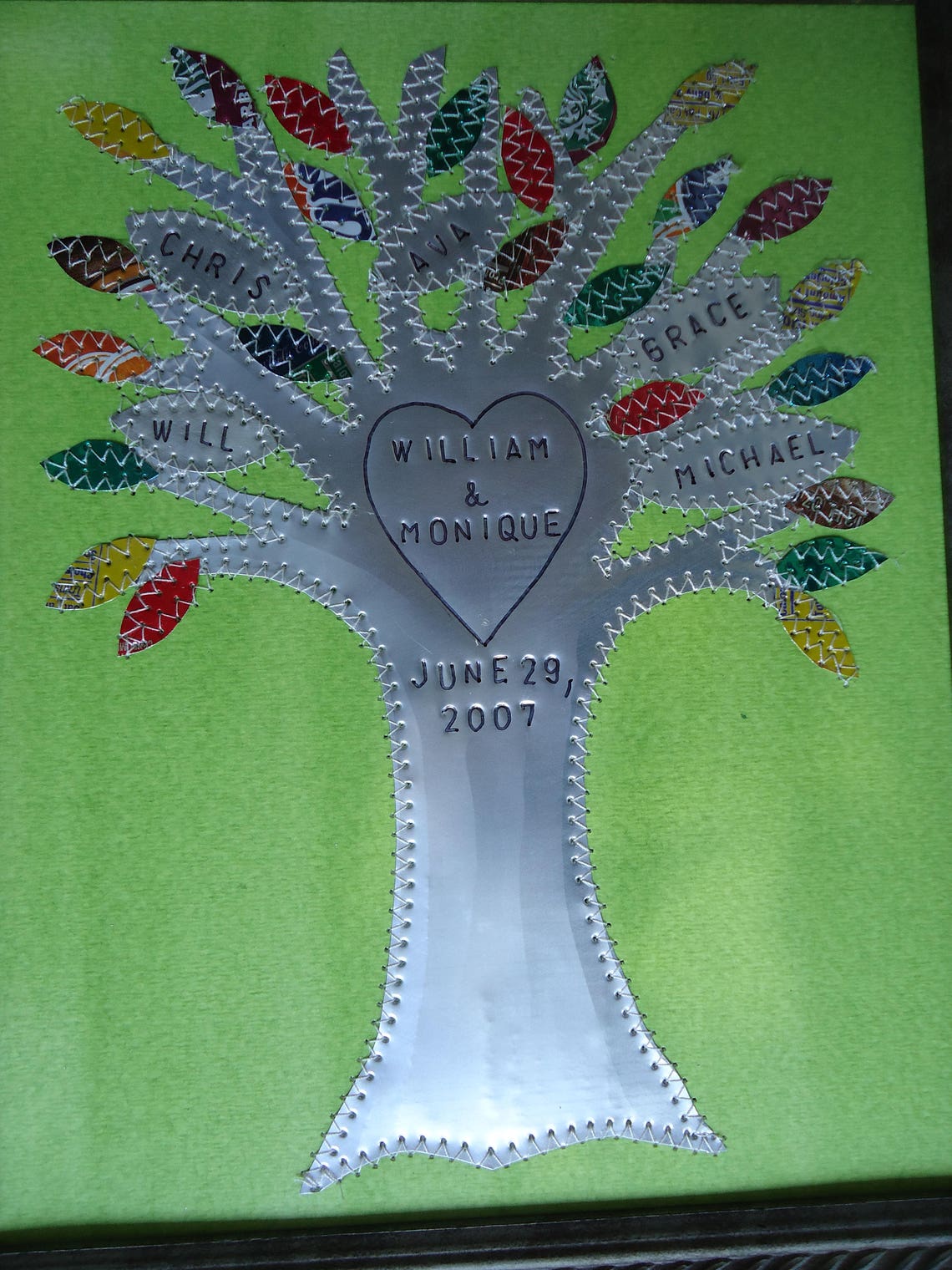 Tin Anniversary 10th Year Anniversary Customized Gift Etsy