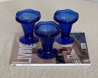 Bormioli Rocco Cobalt Blue 6set ヴィンテージ 【公式通販】