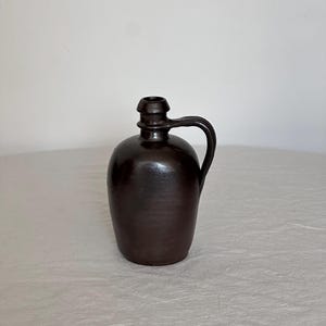 Vintage Turgis Stoneware Pottery Brandy Jug Vase | Home Decor | Vintage Pottery | Kitchen Decor | Cottagecore | Rustic Pot | Studio Pottery