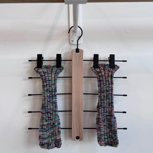 Knit, stirrup, ankle warmers, one size