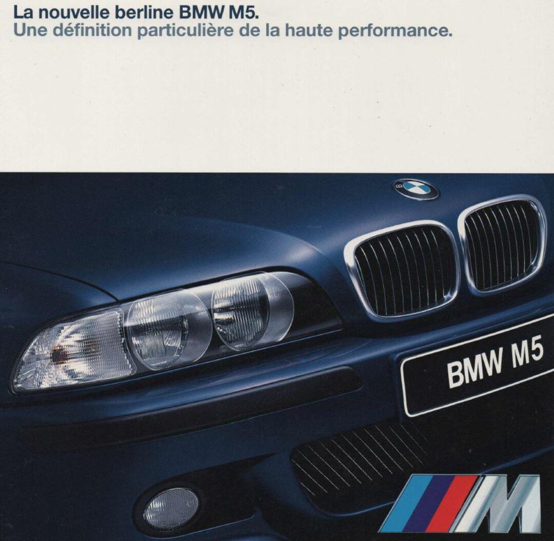 BMW M5 E39 Catalog Etsy