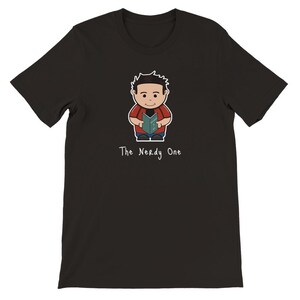 The Nerdy One - Camiseta unisex con dibujos animados: camiseta gráfica inspirada en la cultura pop