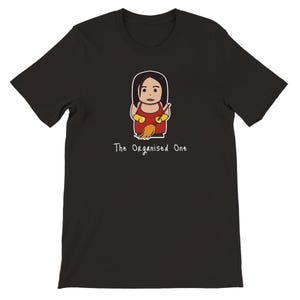 The Organized One - uniseks tekenfilmshirt – op popcultuur geïnspireerd grafisch shirt