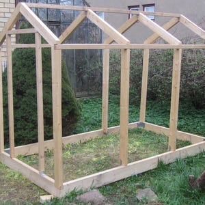 DIGITAL DOWNLOAD - Project and DIY construction guide only, Garden shed, Garden office, Tiny house, Hut house, Woodworking.