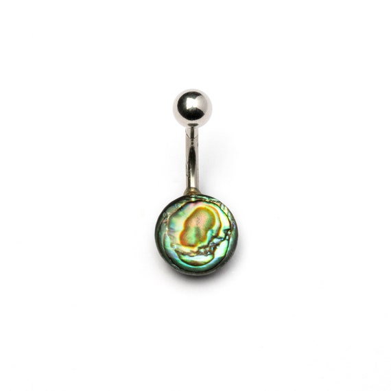 Shell belly shop button ring