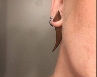Sono Wood Ear Stretchers, Stretching Earlobes, Gauge Earrings, Gauge Ear Stretcher, Stretcher Earrings, Taper, Organic Gauges, Tribal Gauges
