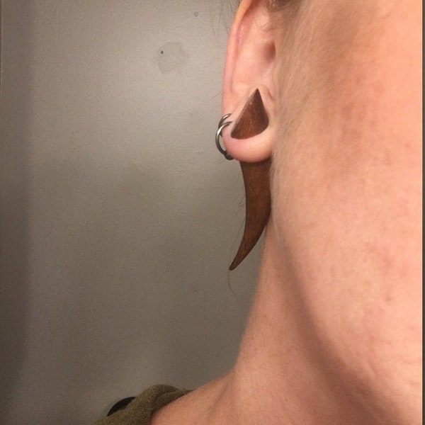 Sono Holz Ohrdehner, Stretching Ohrlöcher, Gauge Ohrringe, Gauge Ohr Dehner, Dehner Ohrringe, Taper, Organic Gauges, Tribal Gauges