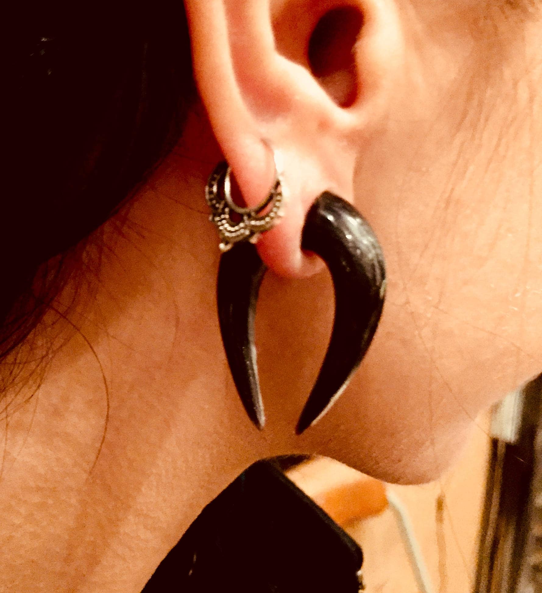 4 gauge horseshoe sale earrings