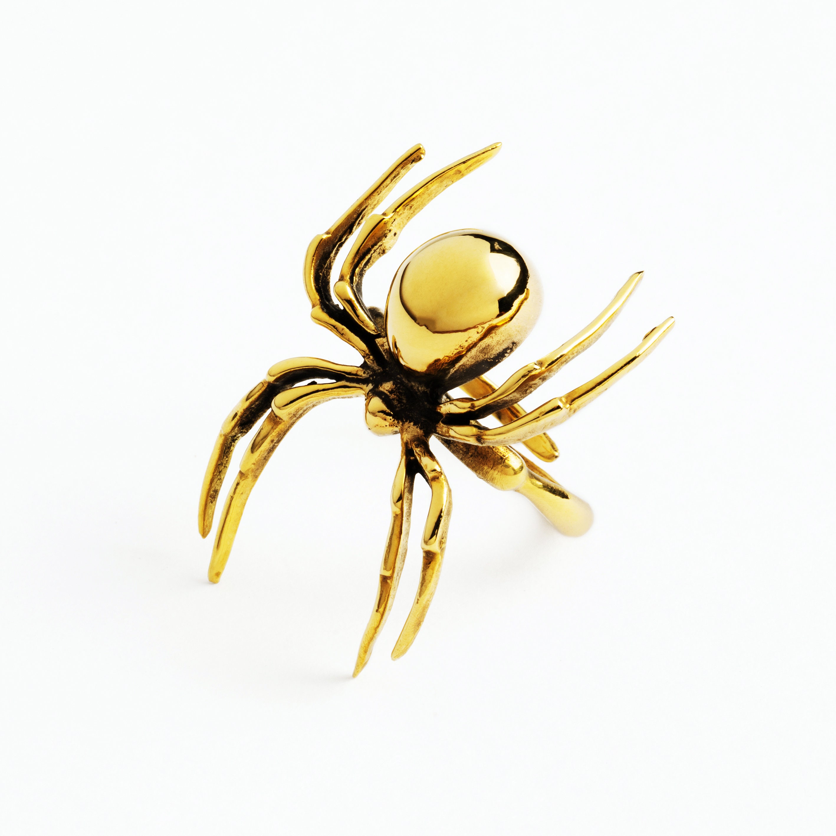Animal Ring Unique Spider jewelry Gothic Ring Adjustable Ring Wiccan Jewelry Gothic Jewellery Black Widow Silver Bronze Spider Ring