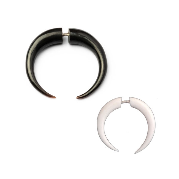 Fake Gauge Earrings Etsy