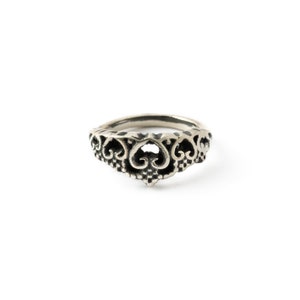 Soma silver nose ring, seamless piercing ring 0.8mm/20g for helix, daith, rook, septum, boho tribal nose rings and studs, nostril jewellery