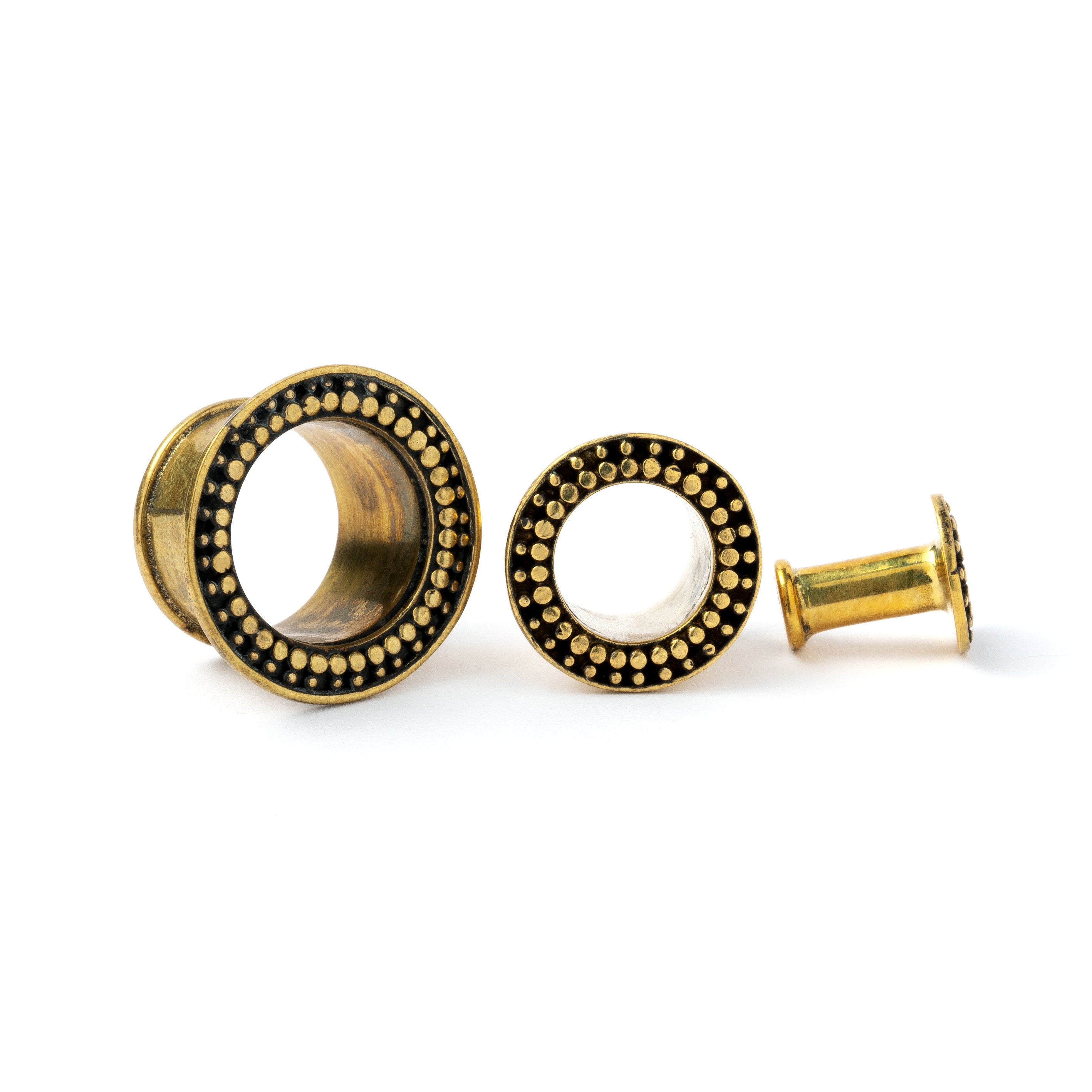 Orbit Messing Ohr Tunnel Tribal Ohr Stecker Messgerate Etsy