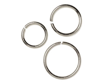 925 Silver Nose Ring Hoop, minimalistic piercing ring 0.8 (20g), 8mm, 10mm, 12mm, helix, daith, rook, nose rings and studs nostril jewelry