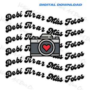 Bad Bunny Camera DTMF SVG PNG Bundle: Puerto Rico Shirt Design (Digital Download)